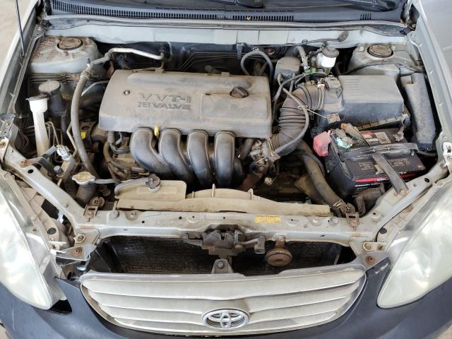 Photo 11 from auction – 2004 TOYOTA COROLLA CE with VIN 2T1BR32E74C835033