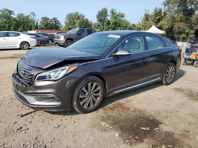 HYUNDAI SONATA SPO 2015 with VIN 5NPE34AF2FH103777 - Photo from auction