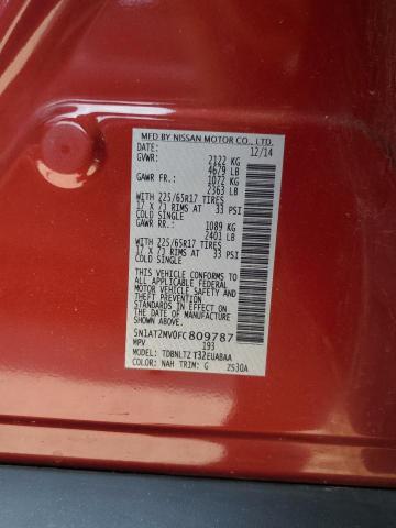 Photo 14 from auction – 2015 NISSAN ROGUE S with VIN 5N1AT2MV0FC809787