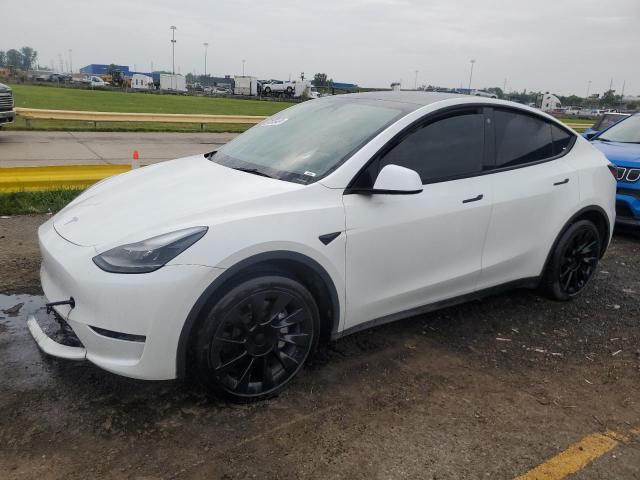 TESLA MODEL Y 2023 with VIN 7SAYGAEE3PF668110 - Photo from auction
