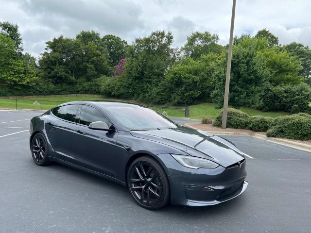 TESLA MODEL S 2022 with VIN 5YJSA1E62NF472394 - Photo from auction