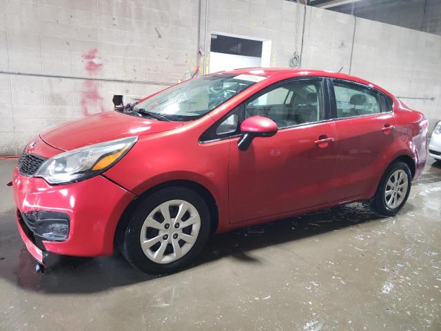 KIA RIO LX 2014 with VIN KNADM4A36E6402130 - Photo from auction