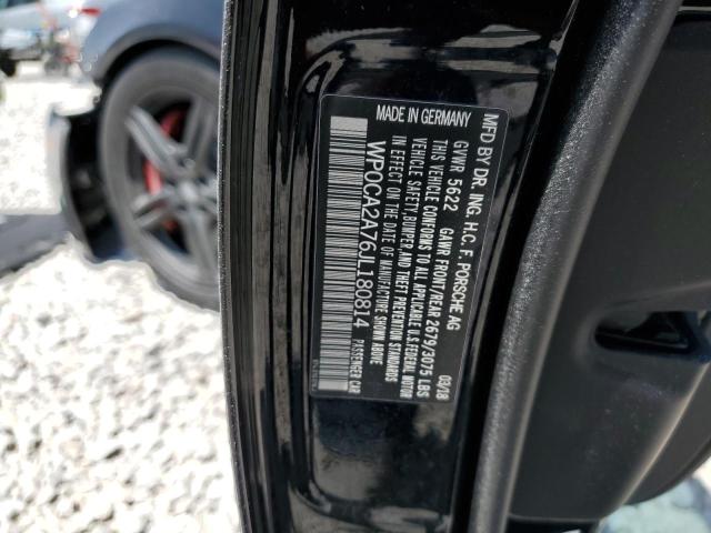 Photo 14 from auction – 2018 PORSCHE PANAMERA 4 with VIN WP0CA2A76JL180814