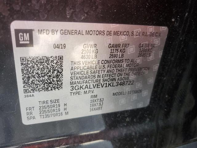 Photo 14 from auction – 2019 GMC TERRAIN SL with VIN 3GKALVEV1KL348722