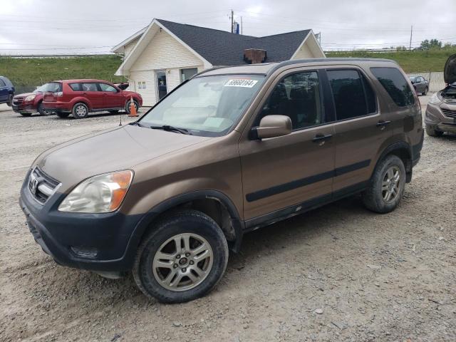 HONDA CR-V EX 2004 with VIN JHLRD78854C046283 - Photo from auction