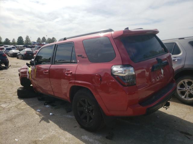 Photo 2 from auction – 2021 TOYOTA 4RUNNER SR with VIN JTERU5JR2M5865711