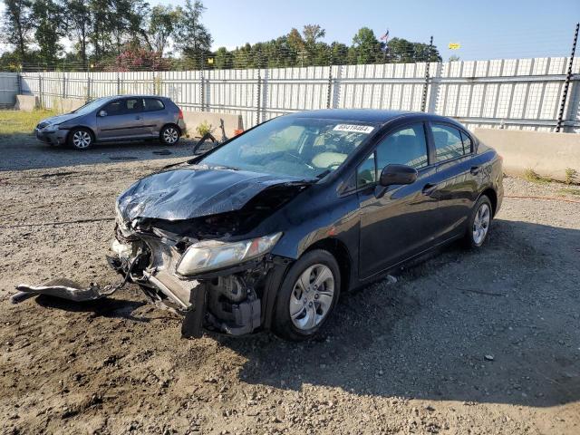 HONDA CIVIC LX 2015 with VIN 19XFB2F57FE005666 - Photo from auction
