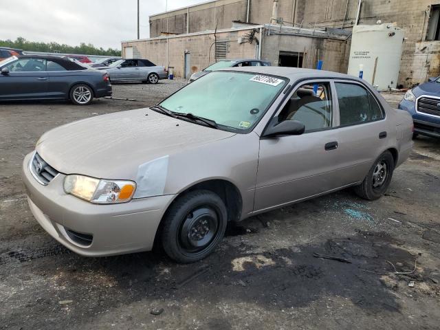 TOYOTA COROLLA CE 2002 with VIN 2T1BR12E42C555104 - Photo from auction