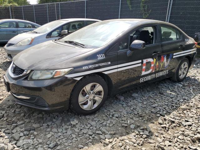 Photo 1 from auction – 2013 HONDA CIVIC LX with VIN 19XFB2F56DE224180