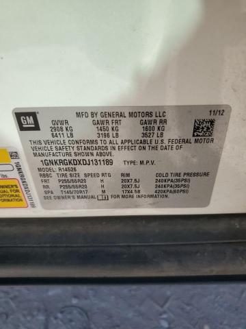 Photo 14 from auction – 2013 CHEVROLET TRAVERSE L with VIN 1GNKRGKDXDJ131189