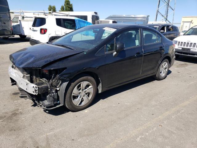 HONDA CIVIC LX 2013 with VIN 2HGFB2F57DH506608 - Photo from auction