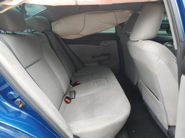 Photo 10 from auction – 2013 HONDA CIVIC LX with VIN 19XFB2F54DE067006