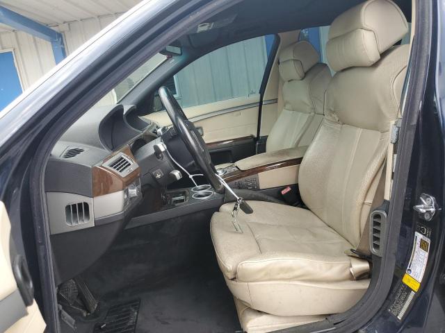 Photo 7 from auction – 2006 BMW 750 LI with VIN WBAHN83566DT33604