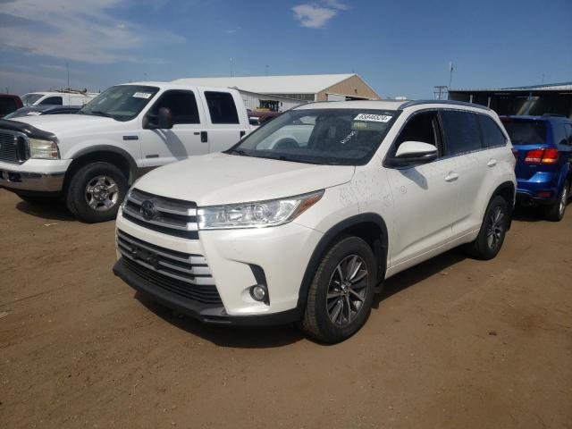 TOYOTA HIGHLANDER 2018 with VIN 5TDJZRFHXJS558738 - Photo from auction