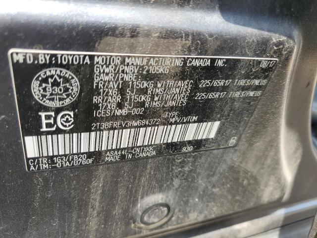 Zdjęcie 14 z aukcji – 2017 TOYOTA RAV4 LE z VIN 2T3BFREV3HW684372