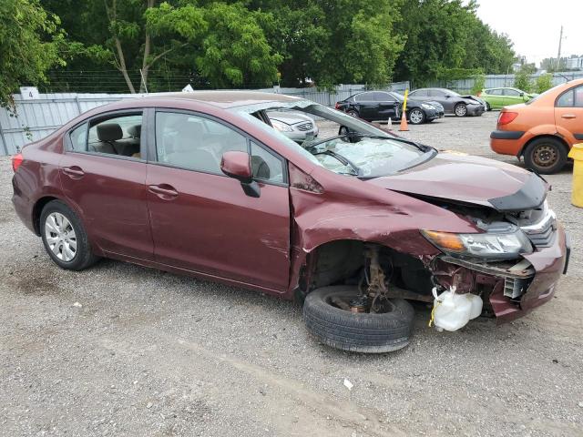 Photo 4 from auction – 2012 HONDA CIVIC LX with VIN 2HGFB2F48CH049118