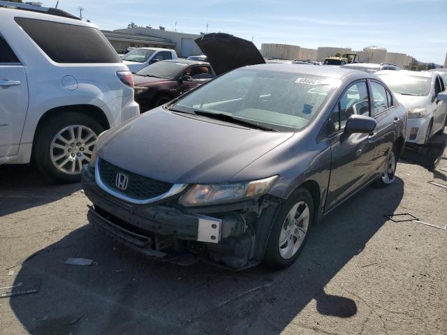 HONDA CIVIC LX 2014 with VIN 19XFB2F55EE269581 - Photo from auction