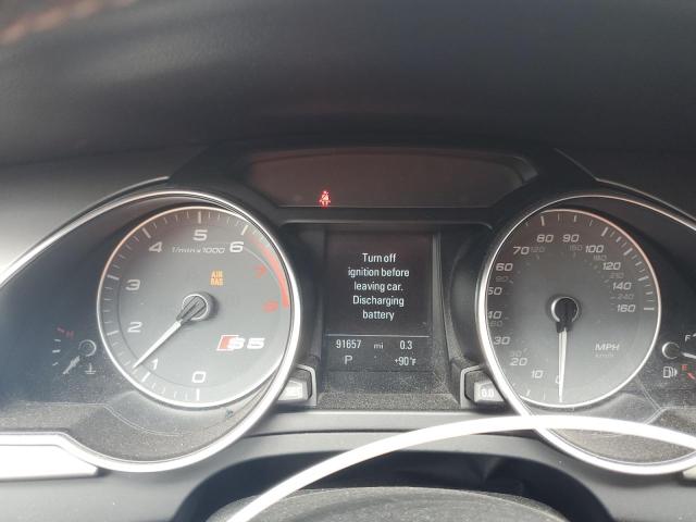 Photo 9 from auction – 2013 AUDI S5 PREMIUM with VIN WAUCGAFR4DA075009