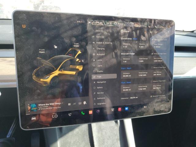 Photo 9 from auction – 2023 TESLA MODEL Y with VIN 7SAYGAEE9PF835117
