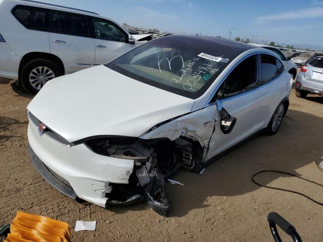 TESLA MODEL X 2016 with VIN 5YJXCBE21GF003481 - Photo from auction