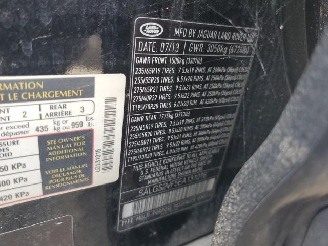 Photo 14 from auction – 2014 LAND ROVER RANGE ROVE with VIN SALGS2VF5EA131016