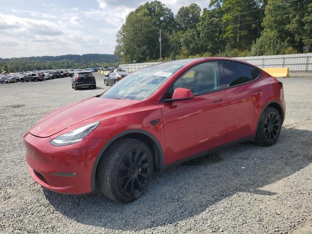 TESLA MODEL Y 2022 with VIN 7SAYGDEE1NF424017 - Photo from auction