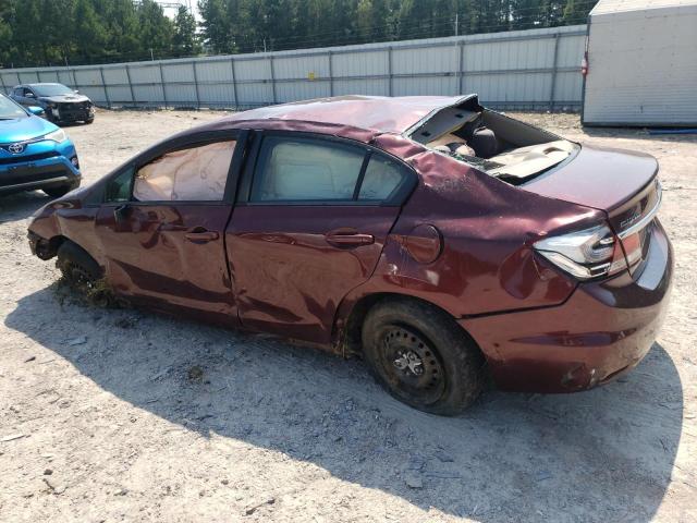 Photo 2 from auction – 2013 HONDA CIVIC LX with VIN 2HGFB2F58DH534398