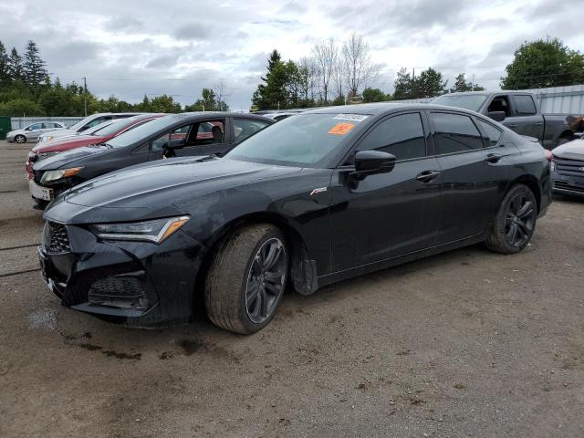 ACURA TLX TECH A 2022 with VIN 19UUB6F56NA801035 - Photo from auction