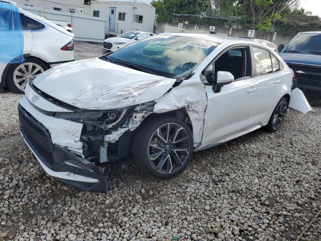 TOYOTA COROLLA SE 2020 with VIN 5YFS4RCE7LP054351 - Photo from auction