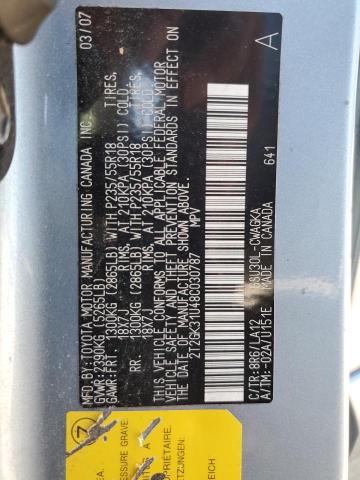 Фото 14 с аукциона – 2008 LEXUS RX 350 с VIN 2T2GK31U48C030787