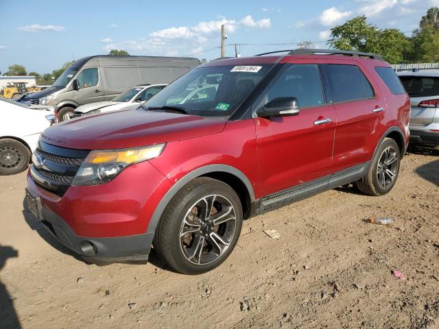 FORD EXPLORER S 2014 with VIN 1FM5K8GT5EGA11777 - Photo from auction