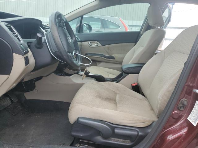 Photo 7 from auction – 2015 HONDA CIVIC LX with VIN 19XFB2F56FE076180