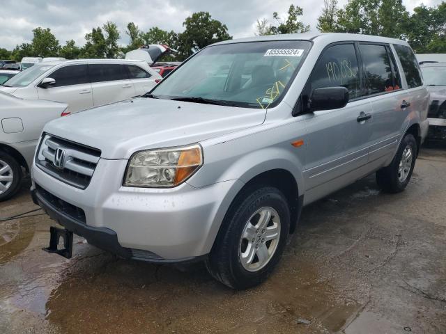 HONDA PILOT LX 2007 with VIN 5FNYF18187B002479 - Photo from auction