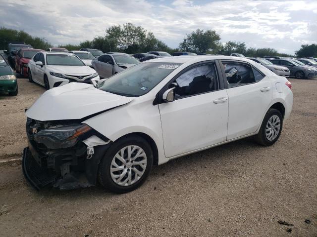 TOYOTA COROLLA L 2018 with VIN 5YFBURHE3JP849712 - Photo from auction