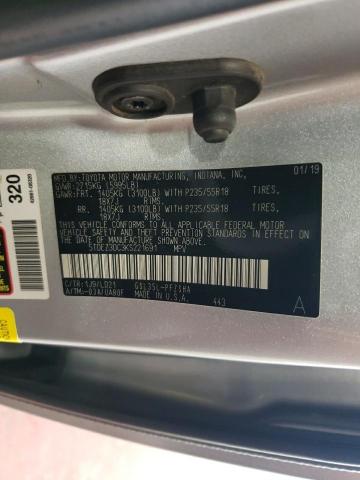 Photo 14 from auction – 2019 TOYOTA SIENNA SE with VIN 5TDEZ3DC3KS221691