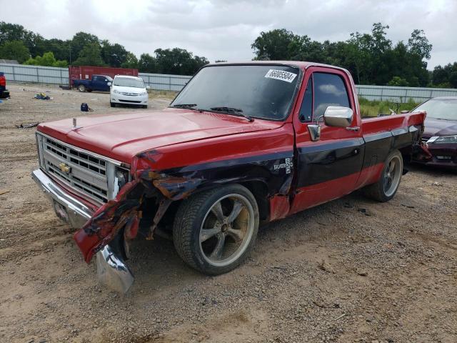 CHEVROLET C10 1986 with VIN 1GCDC14H5GF407978 - Photo from auction