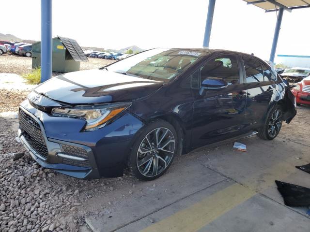 TOYOTA COROLLA SE 2021 with VIN 5YFS4MCE8MP077576 - Photo from auction