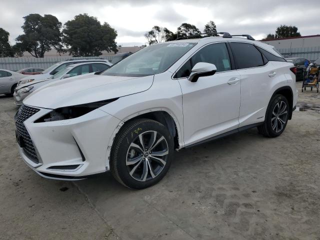 LEXUS RX 450H 2022 with VIN 2T2HGMDA4NC085894 - Photo from auction