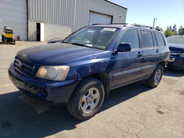 TOYOTA HIGHLANDER 2002 with VIN JTEHF21A520072671 - Photo from auction