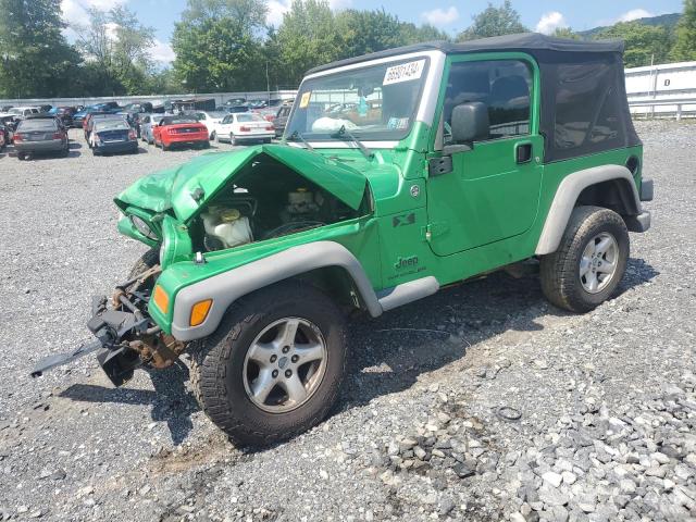 JEEP WRANGLER X 2005 with VIN 1J4FA39S15P322278 - Photo from auction