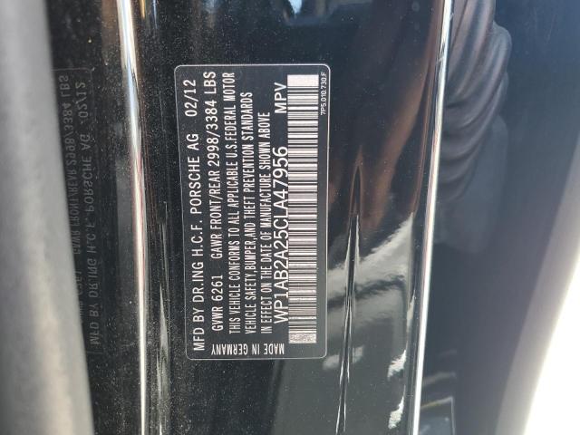 Photo 14 from auction – 2012 PORSCHE CAYENNE S with VIN WP1AB2A25CLA47956