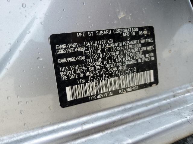Photo 14 from auction – 2023 SUBARU CROSSTREK with VIN JF2GTAEC3PH205629