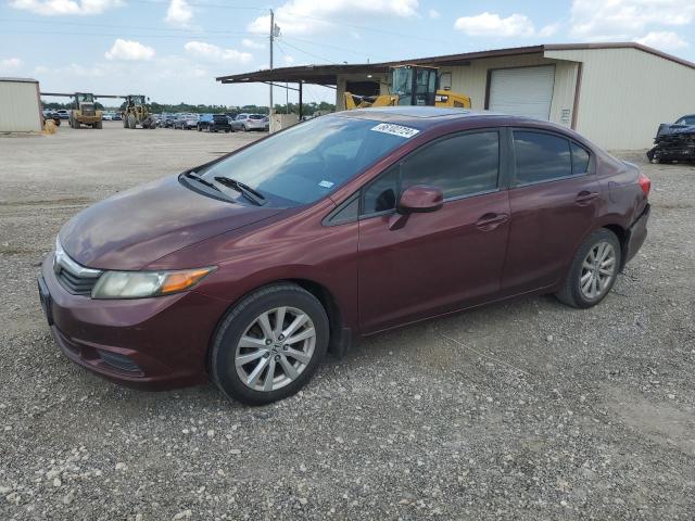 HONDA CIVIC EX 2012 with VIN 2HGFB2F84CH539395 - Photo from auction