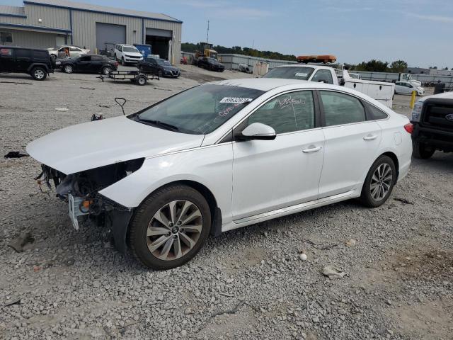 HYUNDAI SONATA SPO 2016 with VIN 5NPE34AF7GH306388 - Photo from auction