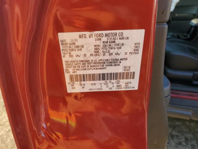 Photo 14 from auction – 2012 FORD ESCAPE LIM with VIN 1FMCU9EG7CKB44001