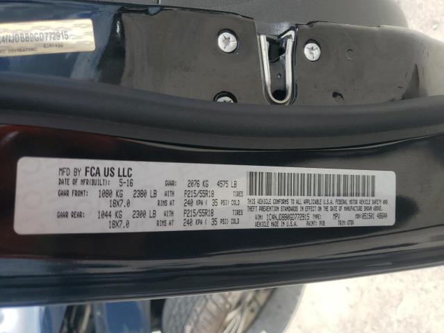 Photo 14 from auction – 2016 JEEP COMPASS SP with VIN 1C4NJDBB0GD772915