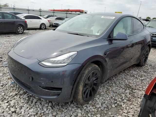 TESLA MODEL Y 2021 with VIN 5YJYGDEE3MF092836 - Photo from auction