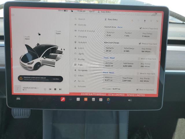 Photo 9 from auction – 2023 TESLA MODEL 3 with VIN 5YJ3E1EA7PF688922