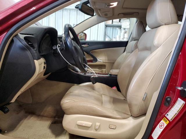 Photo 7 from auction – 2007 LEXUS IS 250 with VIN JTHCK262975012722