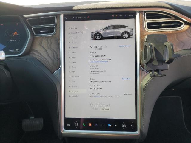 Photo 9 from auction – 2017 TESLA MODEL X with VIN 5YJXCBE21HF051418